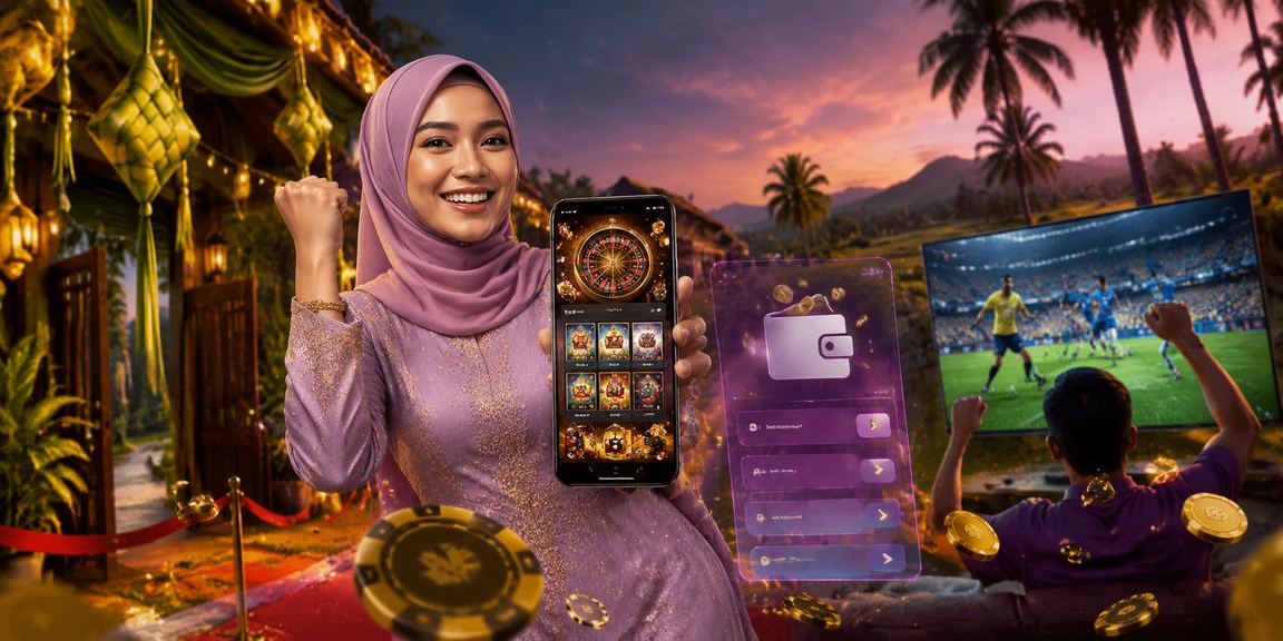 Aplikasi kasino dalam talian Malaysia dengan tema Hari Raya dan pengalaman pengguna tempatan 68100